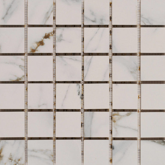 SQUARE MESH CARRARA WHITE | Alfagres