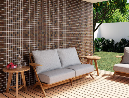 SQUARE MESH PRAGA BRONCE | Alfagres