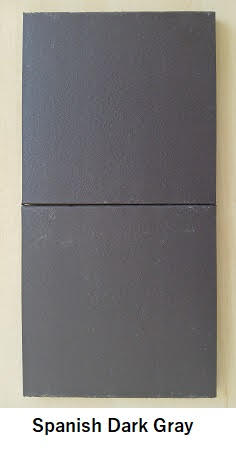 SPANISH DARK GREY SMOOTH 12X12